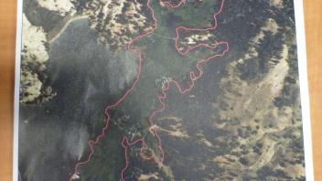 Map with transects
