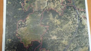 Map with transects