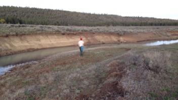 Pine Creek in McCoy Flat (downstream)