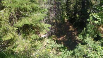 Transect 2 across channel Right to Left