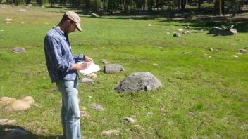 Transect, right to left
